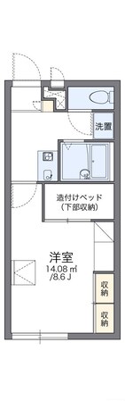 レオパレス幸の物件間取画像